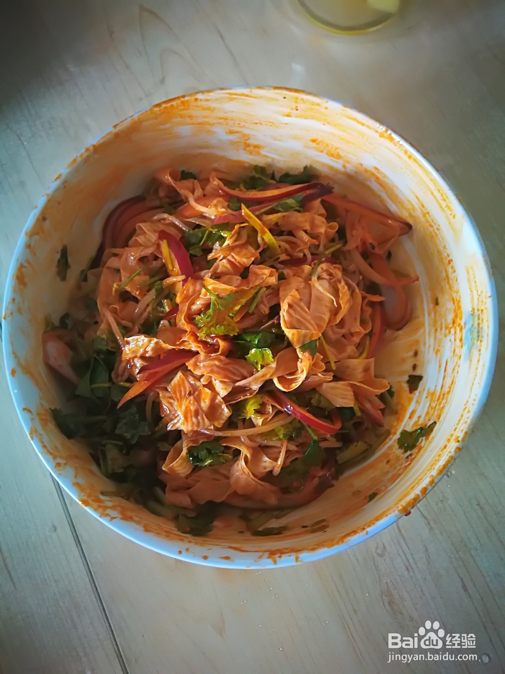 凉拌豆皮简单好做的方法