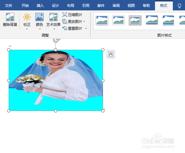 word如何变更图片的大小尺寸？