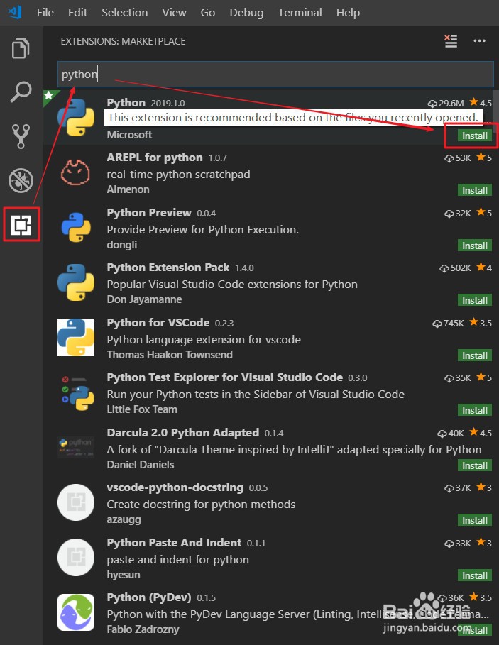 如何用vscode配置python