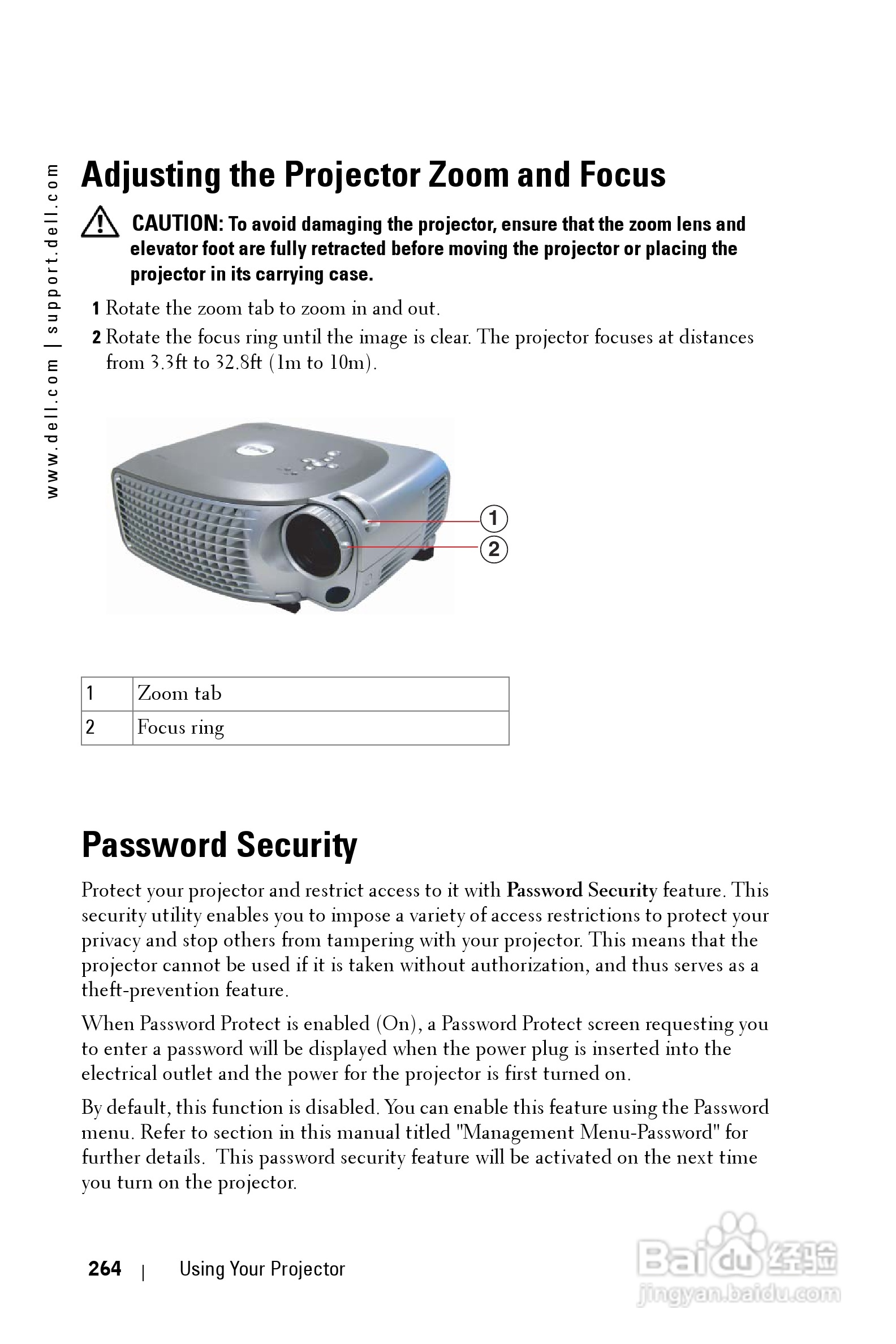 DELL Dell 1200MP Projector投影机说明书:[27]