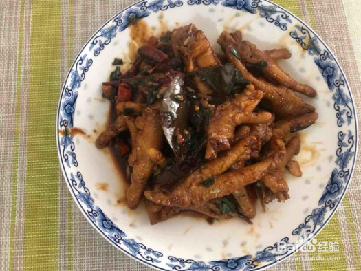 红烧鸡爪的做法