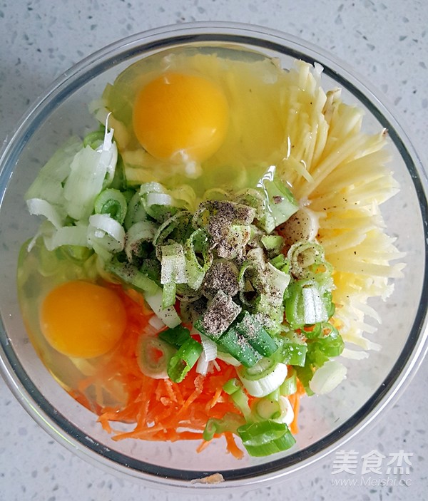 爱心土豆饼的做法