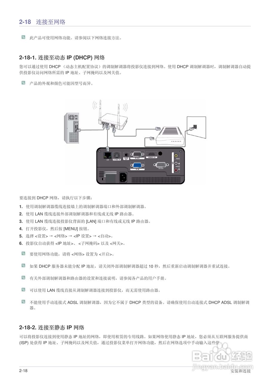 三星SP-F10投影机使用说明书:[4]