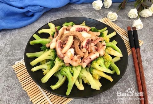 肉丝炒鲜鱿西兰花是怎么做的？家常教程