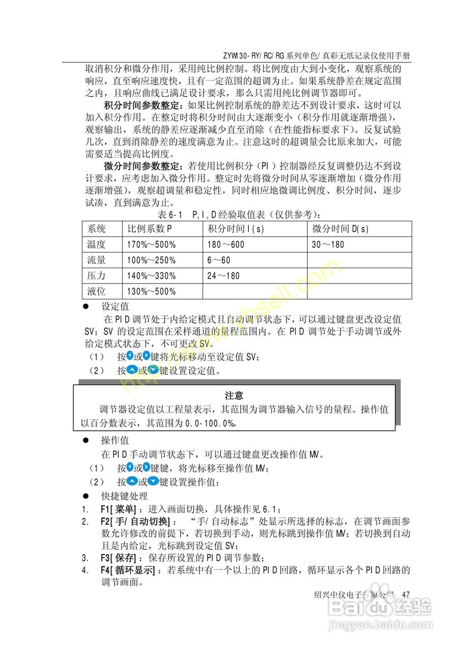 ZYW130无纸记录仪操作手册:[5]