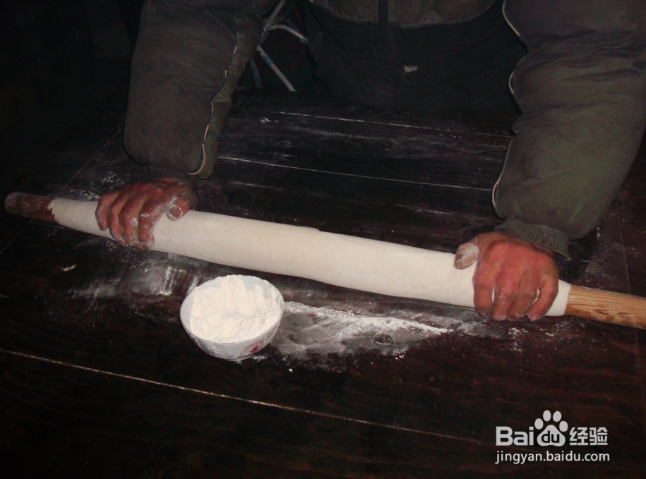 手擀面的制作方法