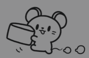 萌系简笔画：爱吃芝士的小老鼠