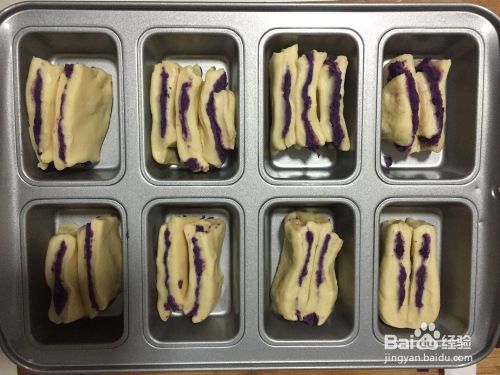 紫薯面包的制作