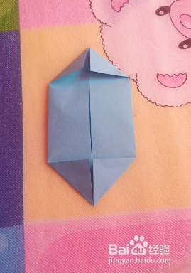 手工折纸之连体船折法