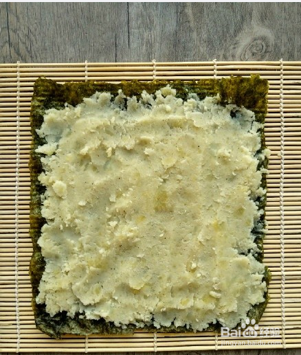 手把手教你做杂蔬海苔土豆卷