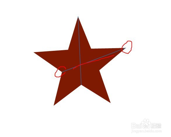 flash如何绘制立体五角星