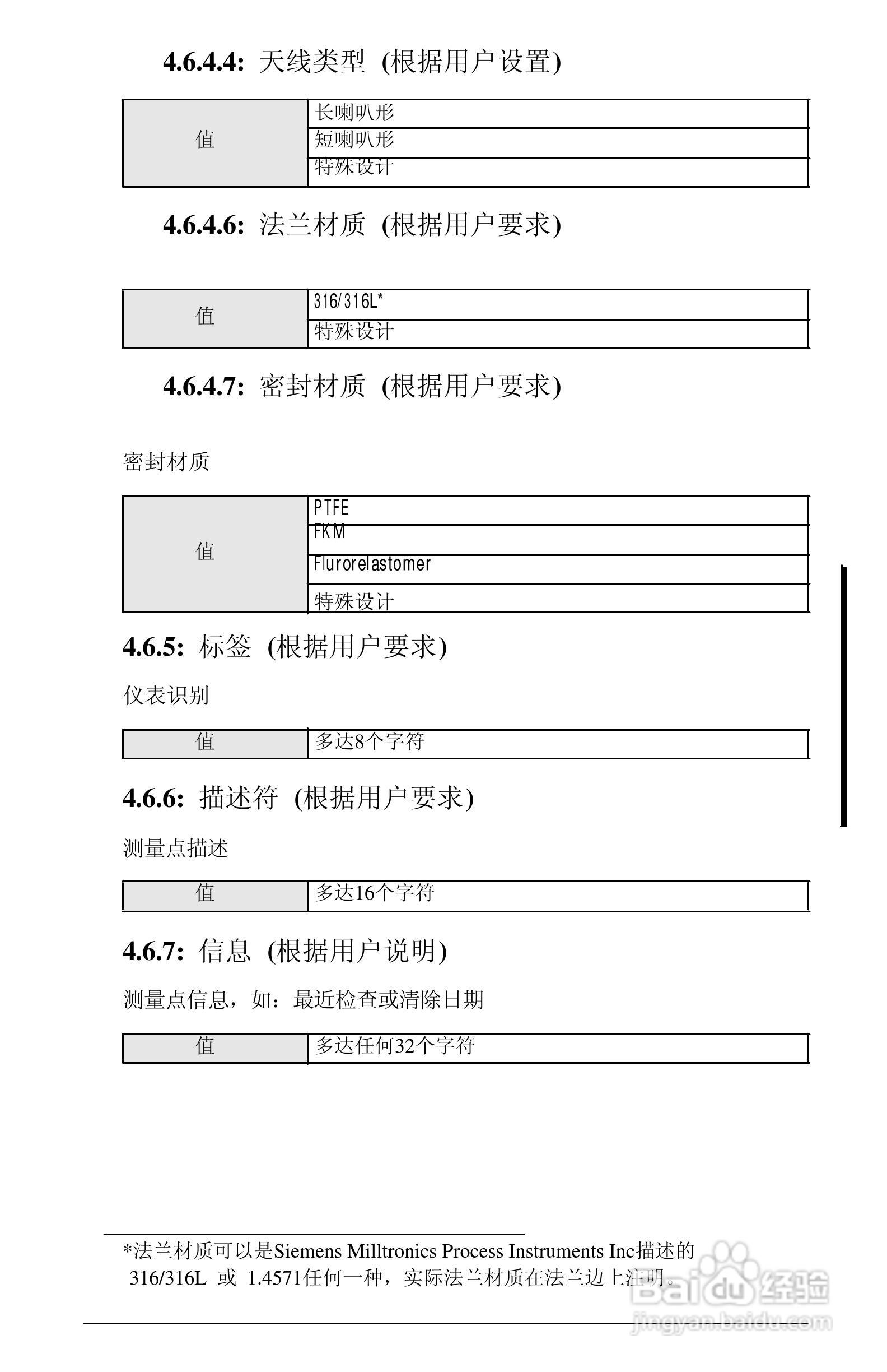 西门子LR400雷达物位计操作手册:[6]