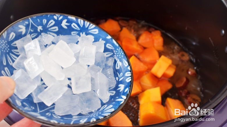 木瓜银耳养颜羹