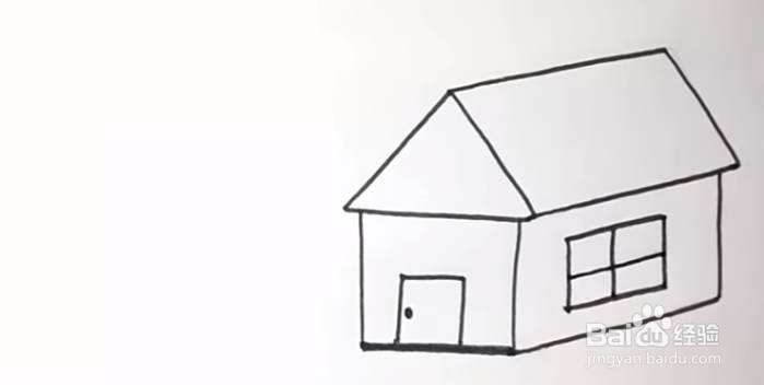 少儿简笔画——如何用彩笔一笔一笔画乡村