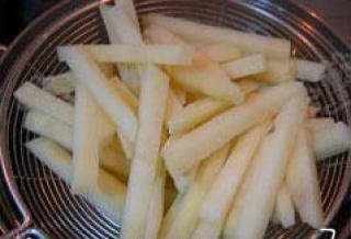 家常简易炸薯条