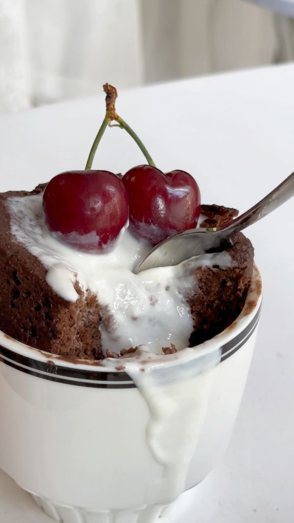 自制低卡甜品燕麦可可布朗尼蛋糕