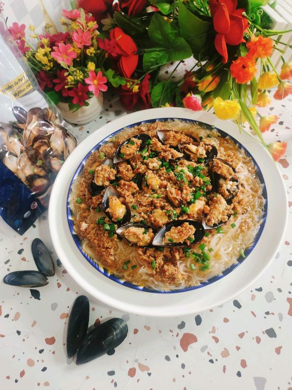 蒜蓉粉丝蒸智利贻贝