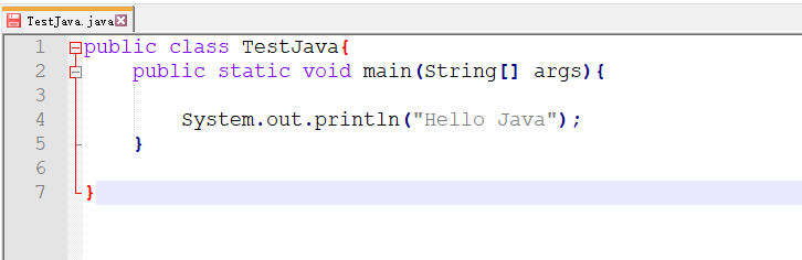 java基础1.4.1 第一个java程序