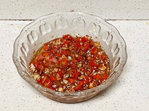 凉拌藕片酸辣虾