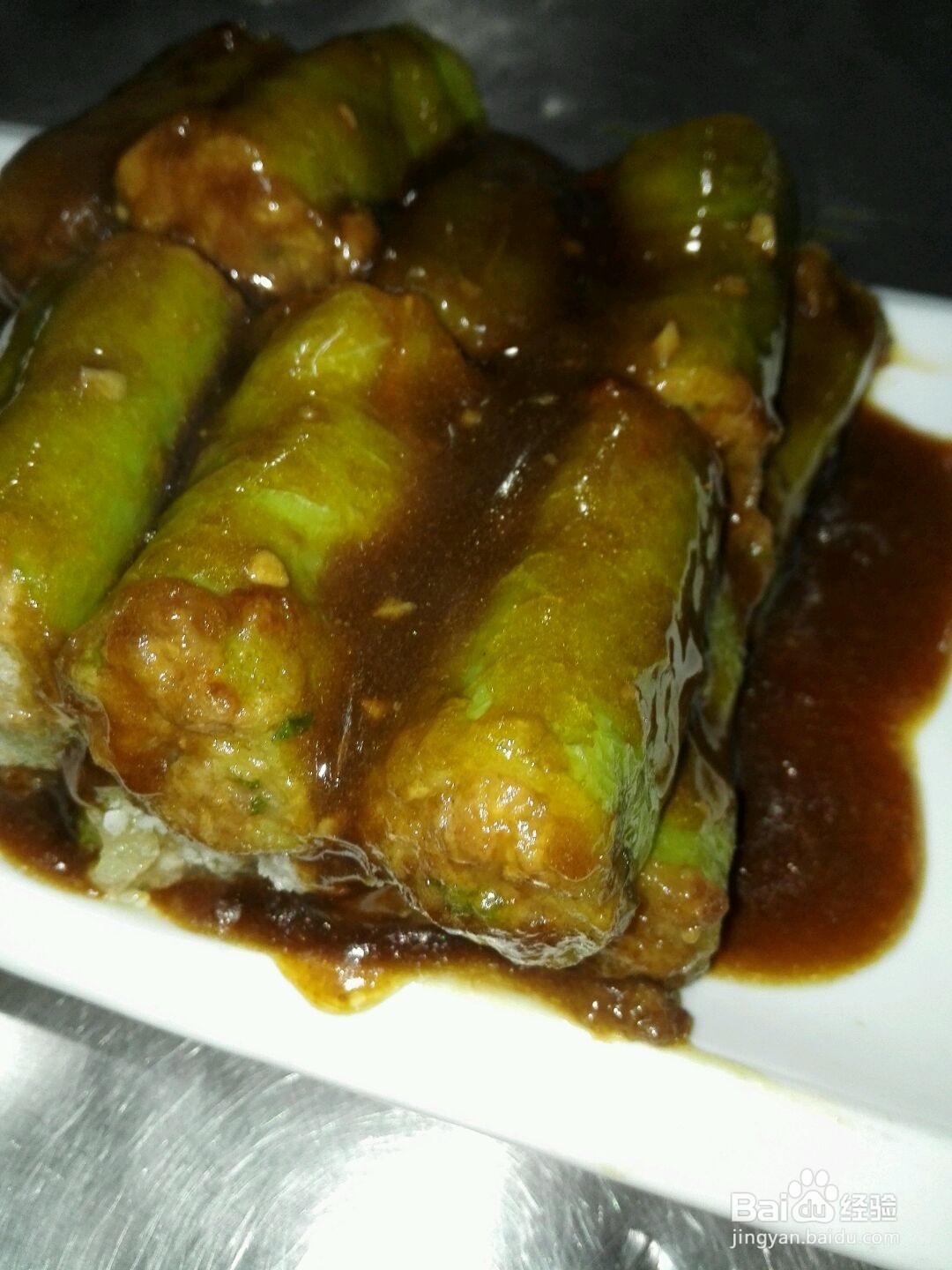 肉末酿尖椒——闽菜