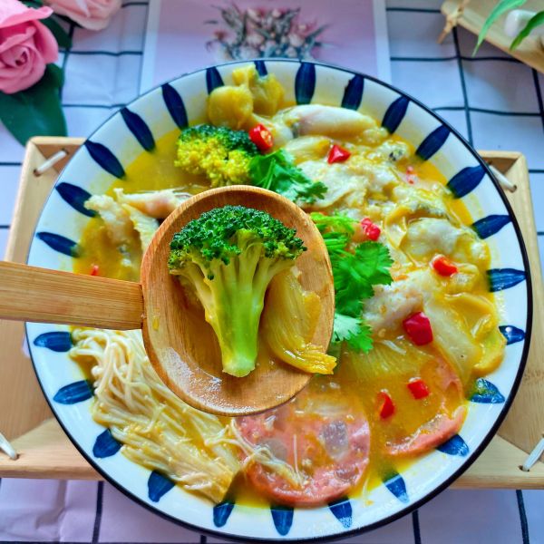 金汤酸菜鱼做法分享