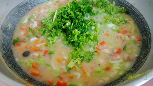 蟹蟹薯柿糊涂汤