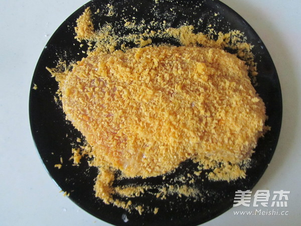 爆浆鸡排的做法