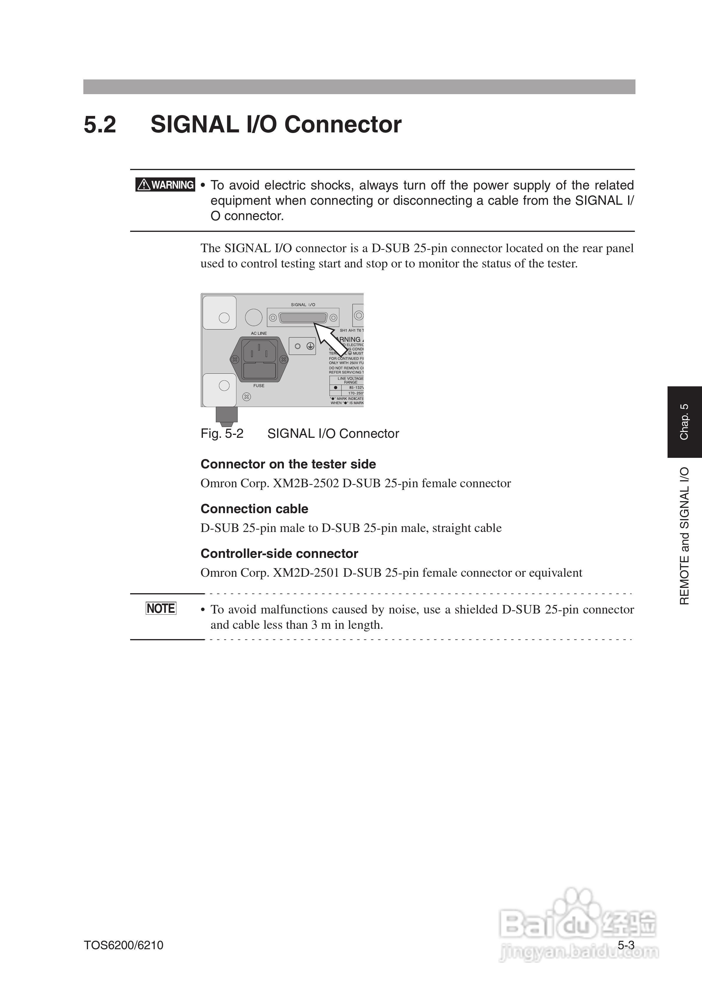 TOS6200/6210地线导通测试仪说明书:[8]