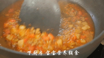 低难度的番茄牛肉土豆盖浇饭