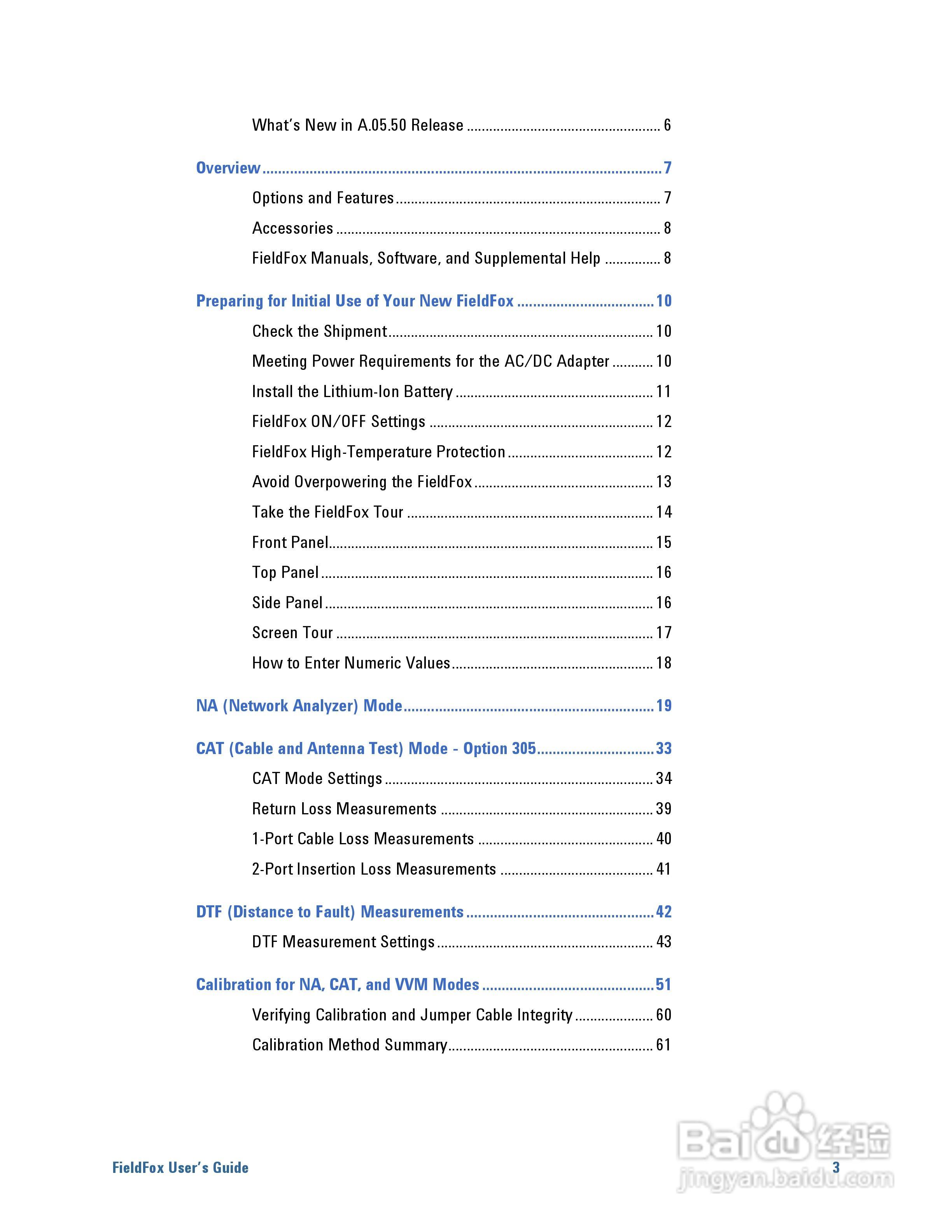 N9923A型Fieldfox手持式RF向量网路分析仪操作手册:[1]