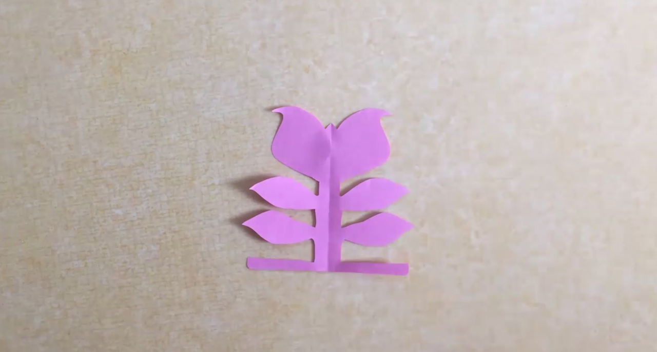 如何剪小花剪纸？