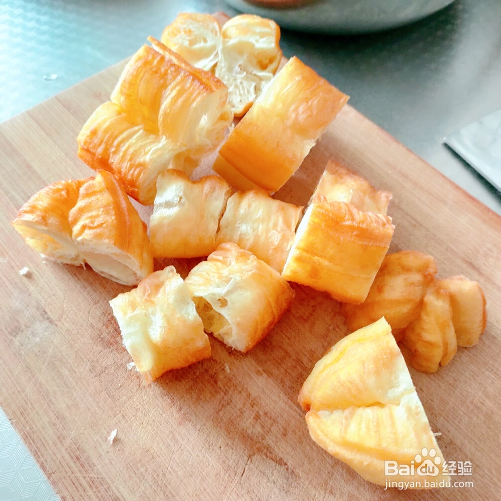 妈妈教你做传统菠萝油条鸡