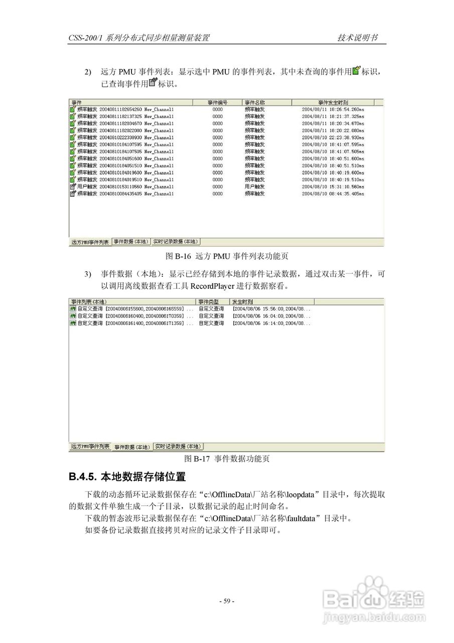 四方CSS-200/1D分布式同步相量测量装置技术说明书:[7]
