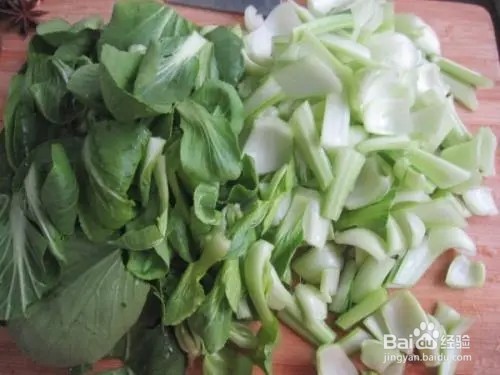 蚝油腐竹炒油菜