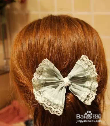 如何扎韩式头发