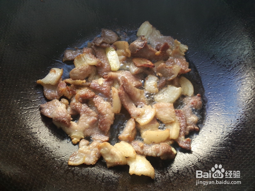 萝卜片炒肉怎么做
