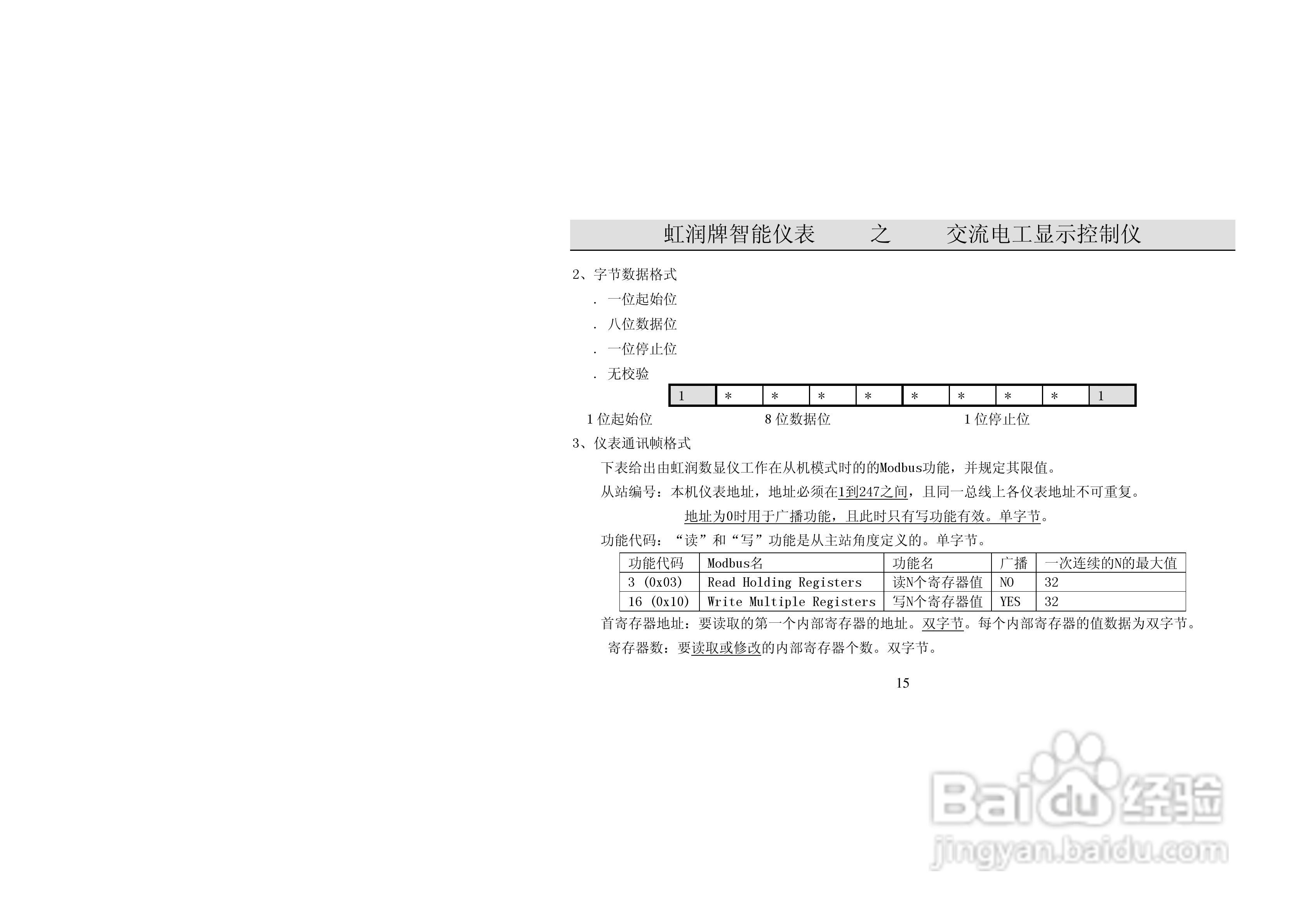 虹润HR-WP-HZ单屏系列工频周波表说明书:[2]