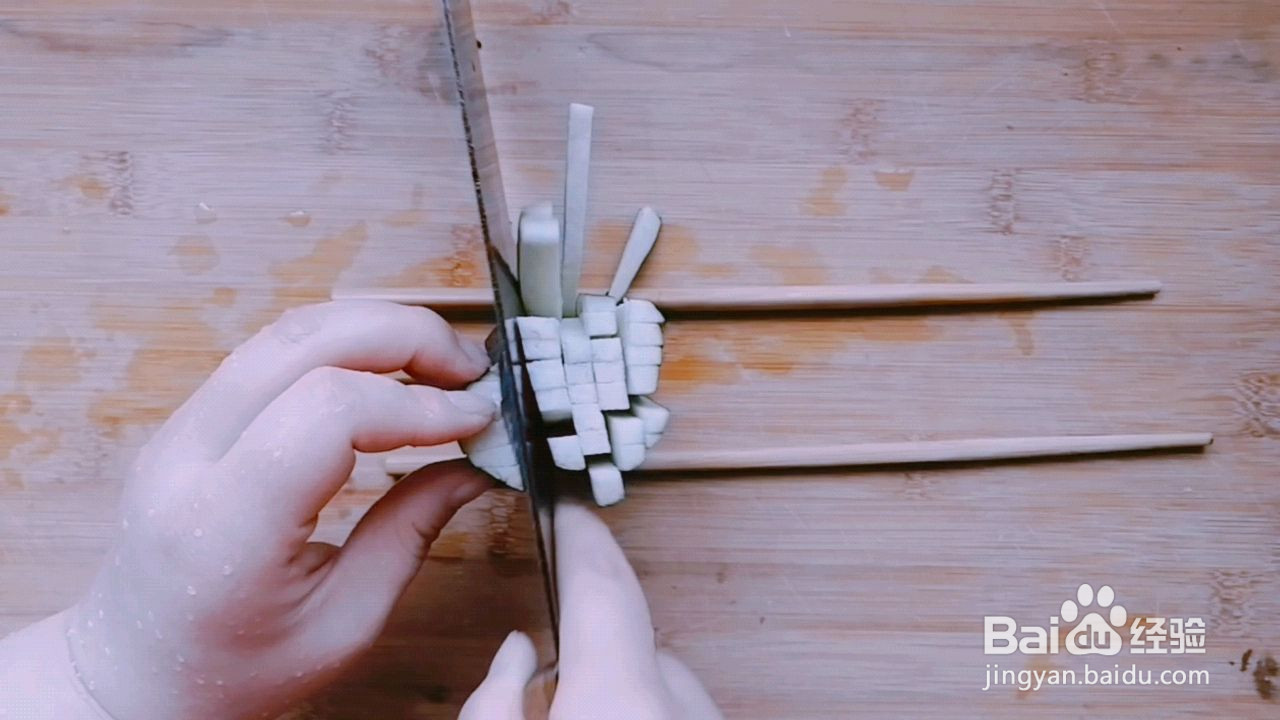 糖醋茄子花的做法