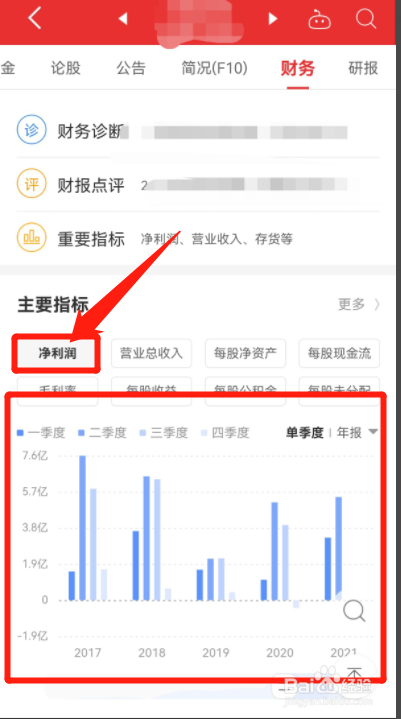同花顺怎么查看个股利润表