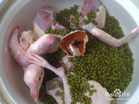鸽子绿豆汤的做法与功效