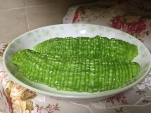 养生食补苦瓜炒鸡蛋的做法