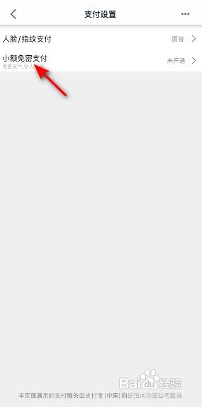 手机天猫怎么开通小额免密支付