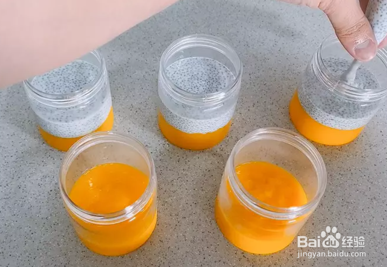 芒果奇亚籽布丁