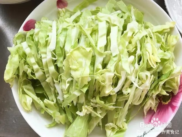 凉拌卷心菜丝