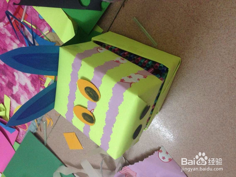 幼儿园手工制作《动物的牙齿》