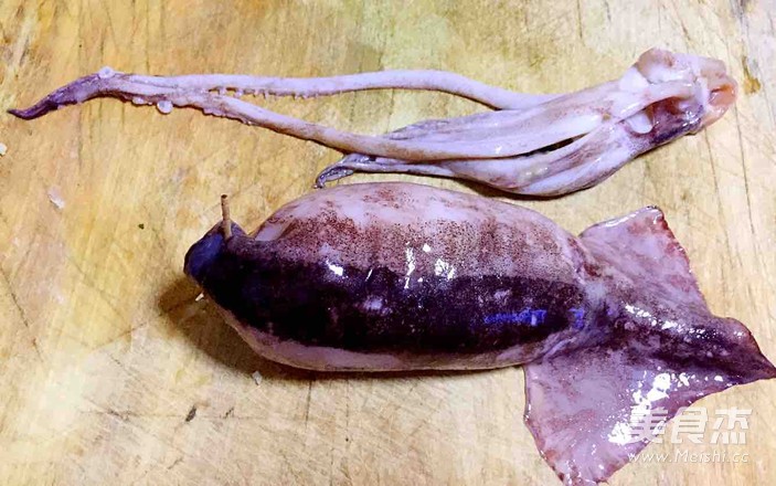 鱿鲜土豆泥的做法