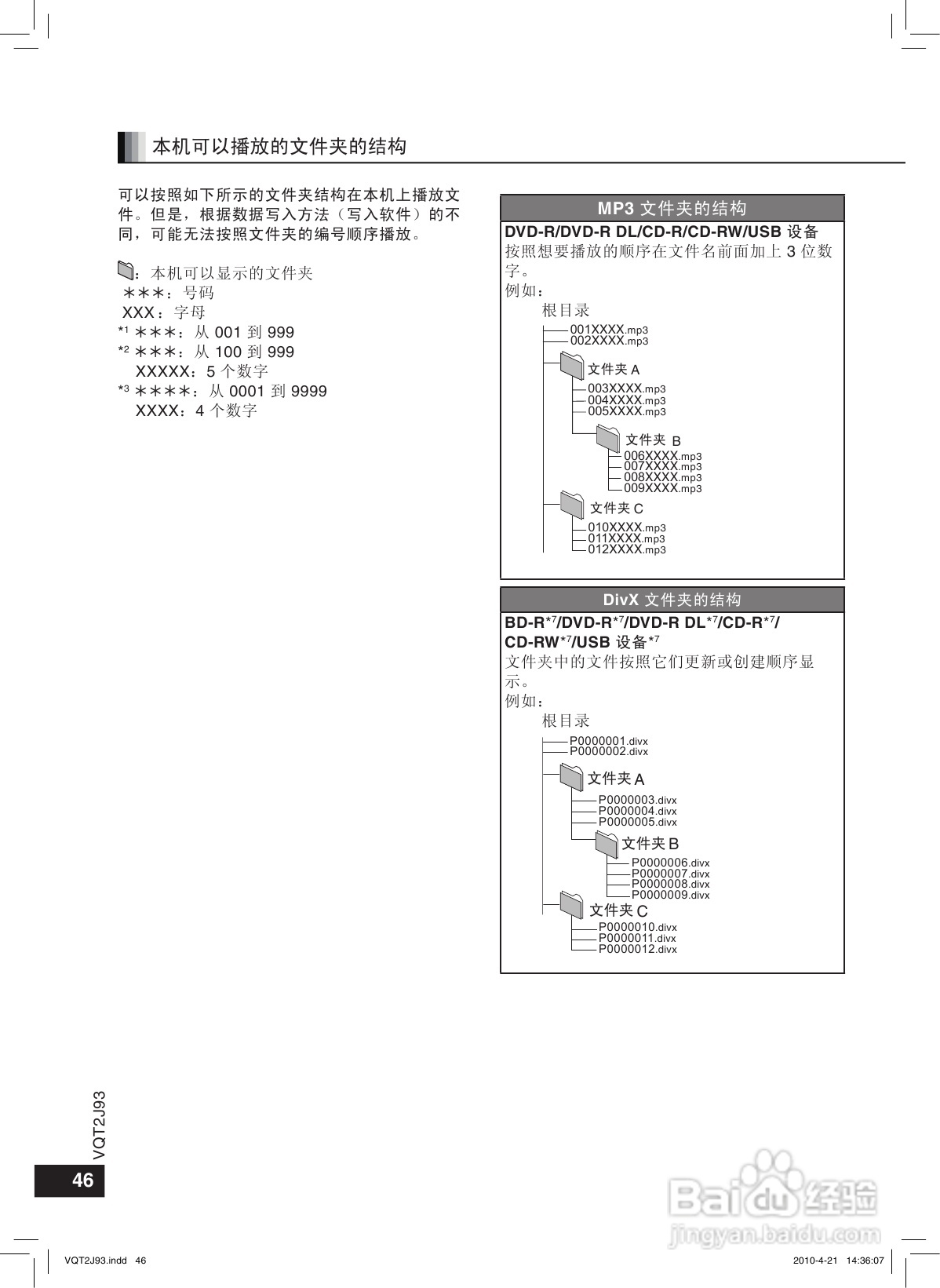 松下DMP-BDT300蓝光播放机使用说明书:[3]
