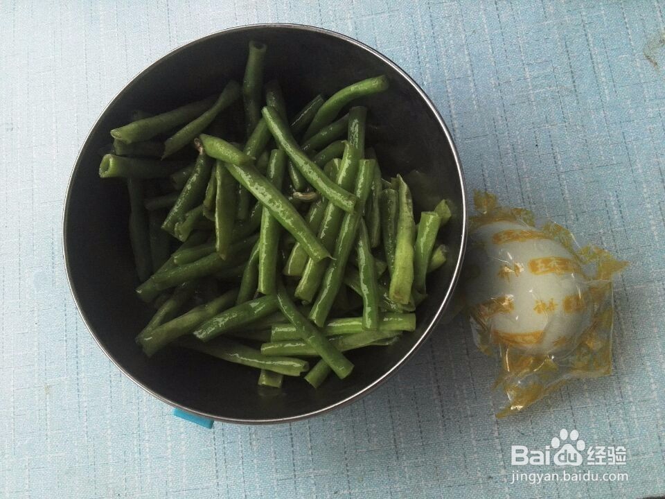 小夏的午饭之清炒豇豆