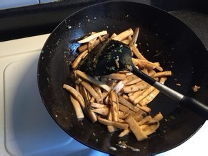 蒜香杏鲍菇制作过程