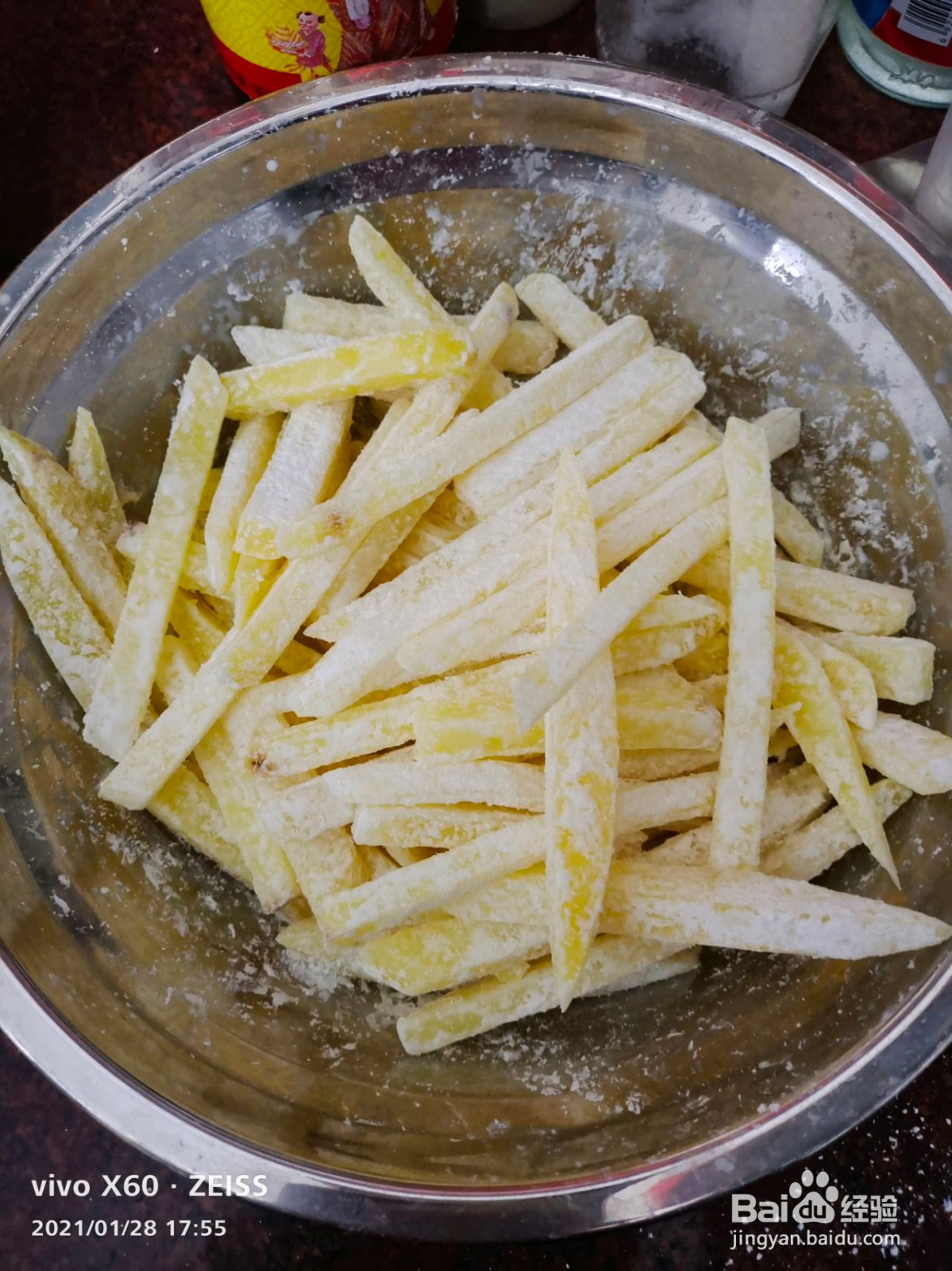 家常薯条的做法